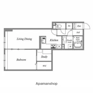 オーパスホームズ白山【9階】の間取り