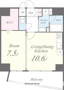 クリア 岩本町【3階】の間取り