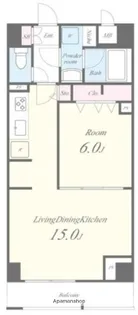 JPT RESIDENCE【7階】の間取り