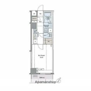 ラグゼナ平和台【7階】の間取り