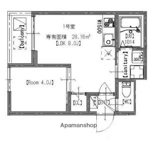 GRAND BEAR【3階】の間取り