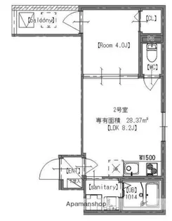 GRAND BEAR【1階】の間取り