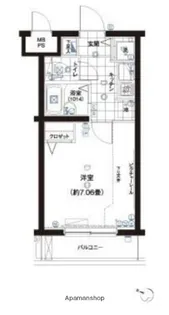 ガリシア江古田【2階】の間取り