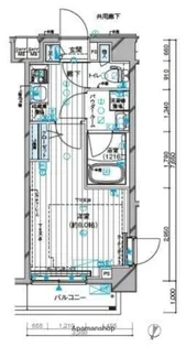 メインステージ板橋志村Ⅱ【1階】の間取り