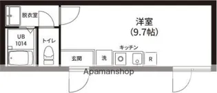 レピュア新板橋駅前レジデンス【4階】の間取り