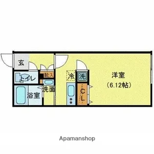 MODULOR白山Ⅱ【3階】の間取り