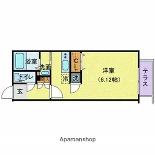 MODULOR白山Ⅱ【1階】の間取り