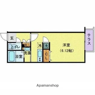 MODULOR白山Ⅱ【1階】の間取り