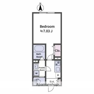 ALATO OYAMAⅡ【1階】の間取り