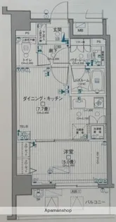 日神パレステージ北千住【3階】の間取り