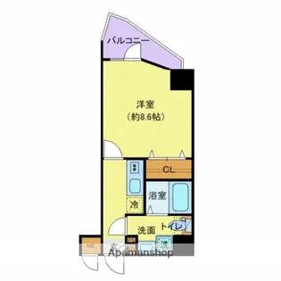 プレール・ドゥーク西新井Ⅱ【2階】の間取り