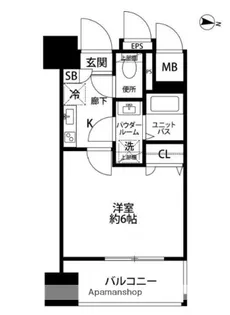 プレサンス本駒込アカデミア【11階】の間取り