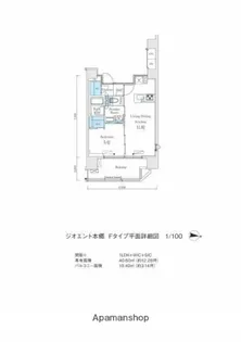 アーバンコア本郷【8階】の間取り