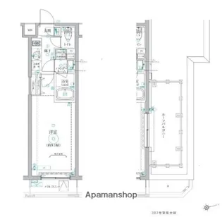 ベルシード椎名町【3階】の間取り