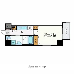 クレヴィスタ板橋西台Ⅲ【4階】の間取り