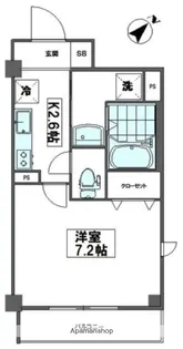 リヴァレント西巣鴨【3階】の間取り