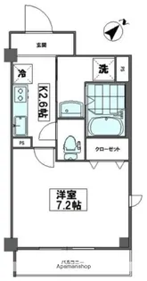 リヴァレント西巣鴨【2階】の間取り