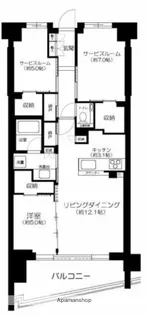 シティテラス文京小石川【3階】の間取り
