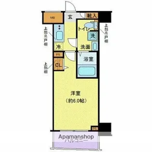 クレヴィスタ北綾瀬【5階】の間取り