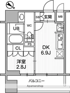 NIDO SUGAMO【8階】の間取り