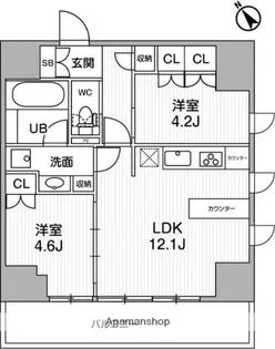 NIDO SUGAMO【3階】の間取り