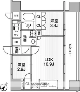 NIDO SUGAMO【7階】の間取り