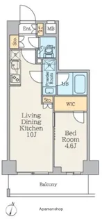 クレストコート中板橋【7階】の間取り