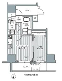 センテニアル王子神谷アネックス【9階】の間取り