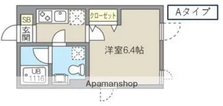 レピュア池袋本町レジデンス【4階】の間取り