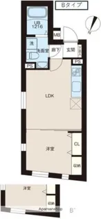 レピュア北池袋駅前レジデンス【2階】の間取り