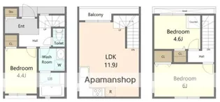 MIJ 西新井大師【3階】の間取り