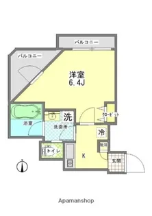 パレス フォンテーヌ【3階】の間取り