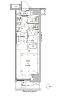 クレイシア新宿中落合【4階】の間取り