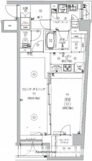 GENOVIA北池袋SKYGARDEN【1階】の間取り