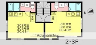 桜ヒルズ護国寺【3階】の間取り