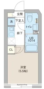 レピュア三ノ輪レジデンスⅡ【2階】の間取り