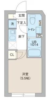 レピュア三ノ輪レジデンスⅡ【4階】の間取り