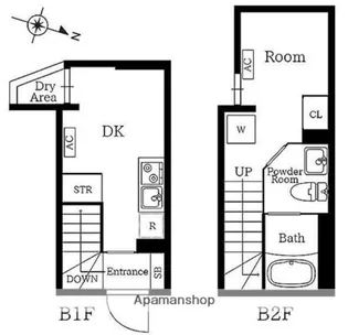 プレニーズ護国寺PREMIER【1階】の間取り