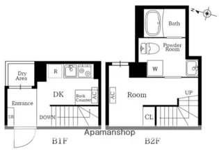 プレニーズ護国寺PREMIER【1階】の間取り