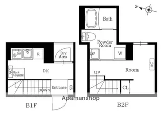 プレニーズ護国寺PREMIER【1階】の間取り