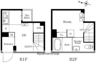 プレニーズ護国寺PREMIER【1階】の間取り