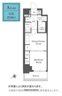 ディームス根岸【2階】の間取り