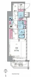 ジェノヴィア田端Ⅲグリーンヴェール【7階】の間取り