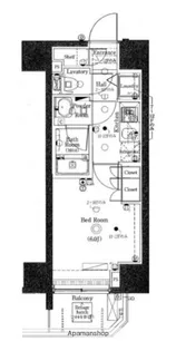 グラントゥルース巣鴨【10階】の間取り