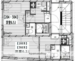 ラフィーネ音羽【1階】の間取り