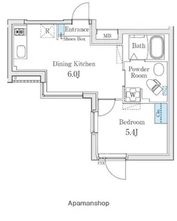 FIKA池袋【3階】の間取り