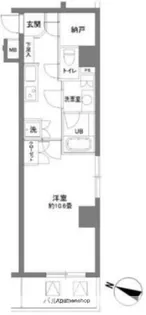 カスタリア大塚Ⅱ【2階】の間取り
