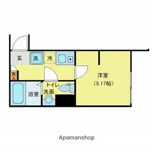 URBAN LUXE【2階】の間取り