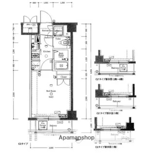アクサス白山【2階】の間取り