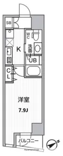 ラヴィエント南千住Ⅴ【6階】の間取り